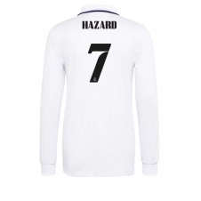 Real Madrid Eden Hazard #7 Hemmatröja 2022-23 Långa ärmar